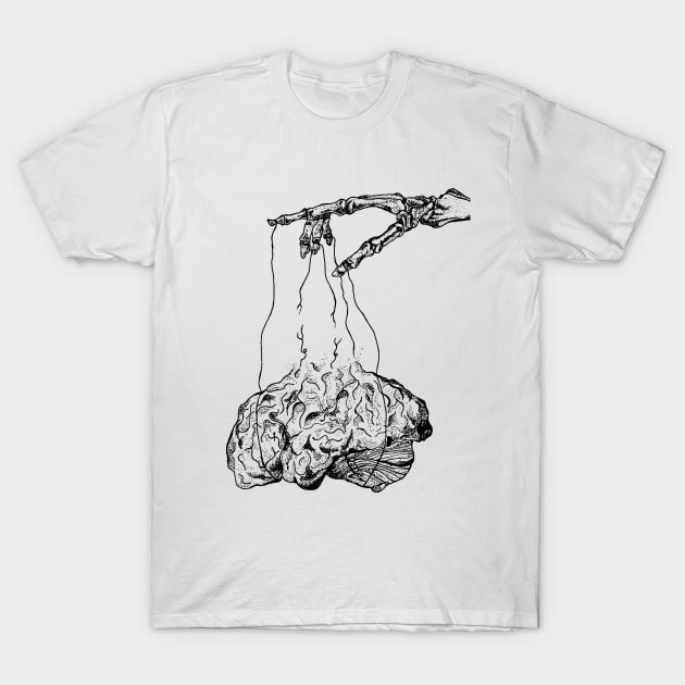 Mind Control T-Shirt by iksill